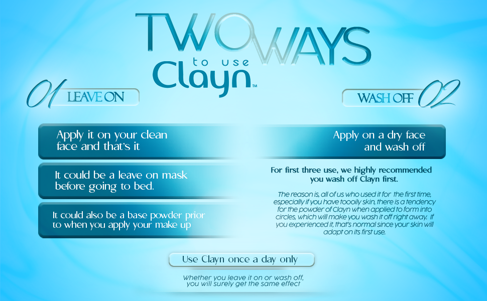 How to use Clayn